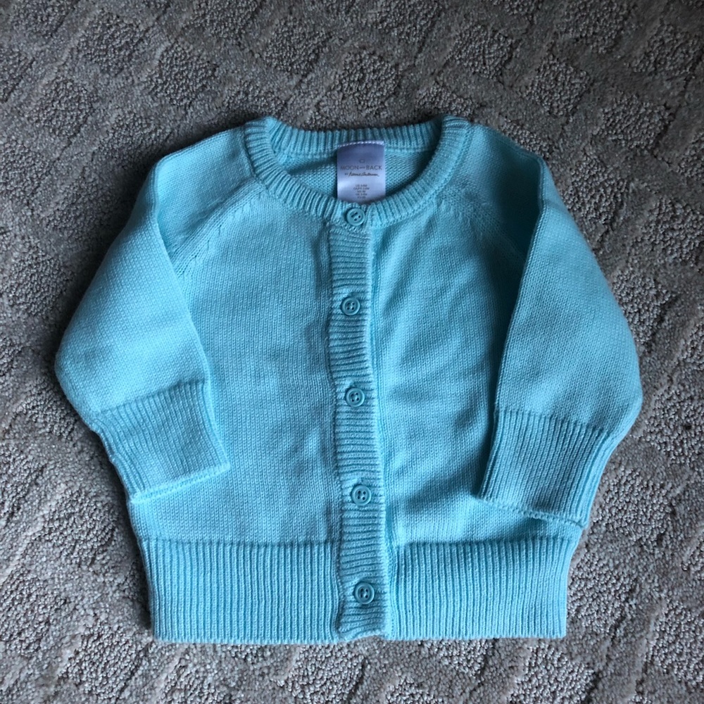 Hanna Andersson infant girl sweater, new 3-6 months